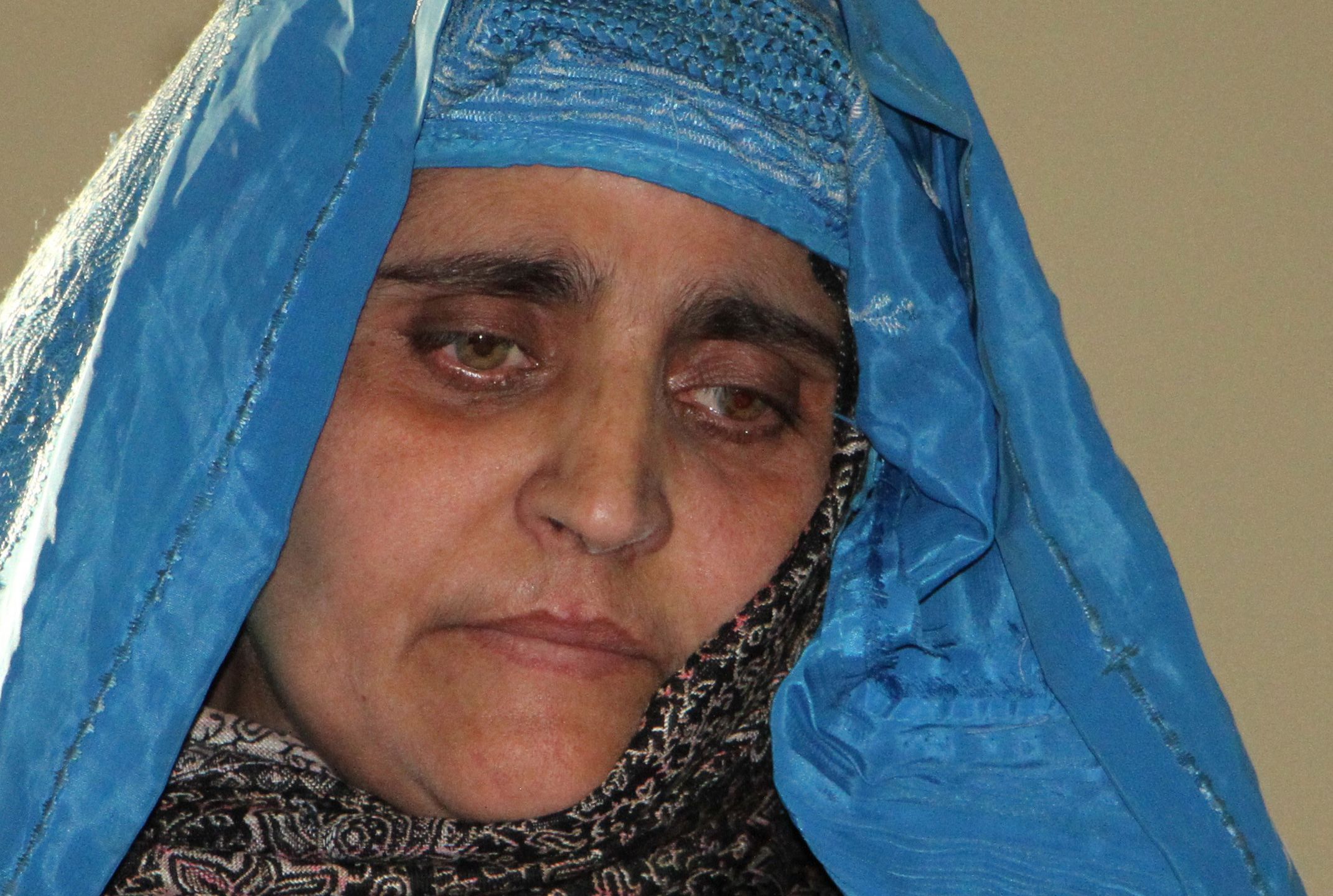 Sherbat Guli mieszkała w Afganistanie ze swoją rodziną