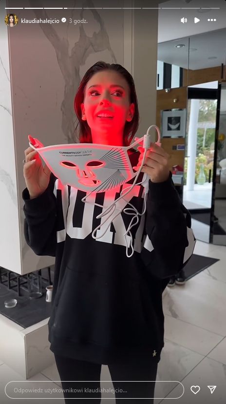 Klaudia Halejcio relacjonuje urodziny 