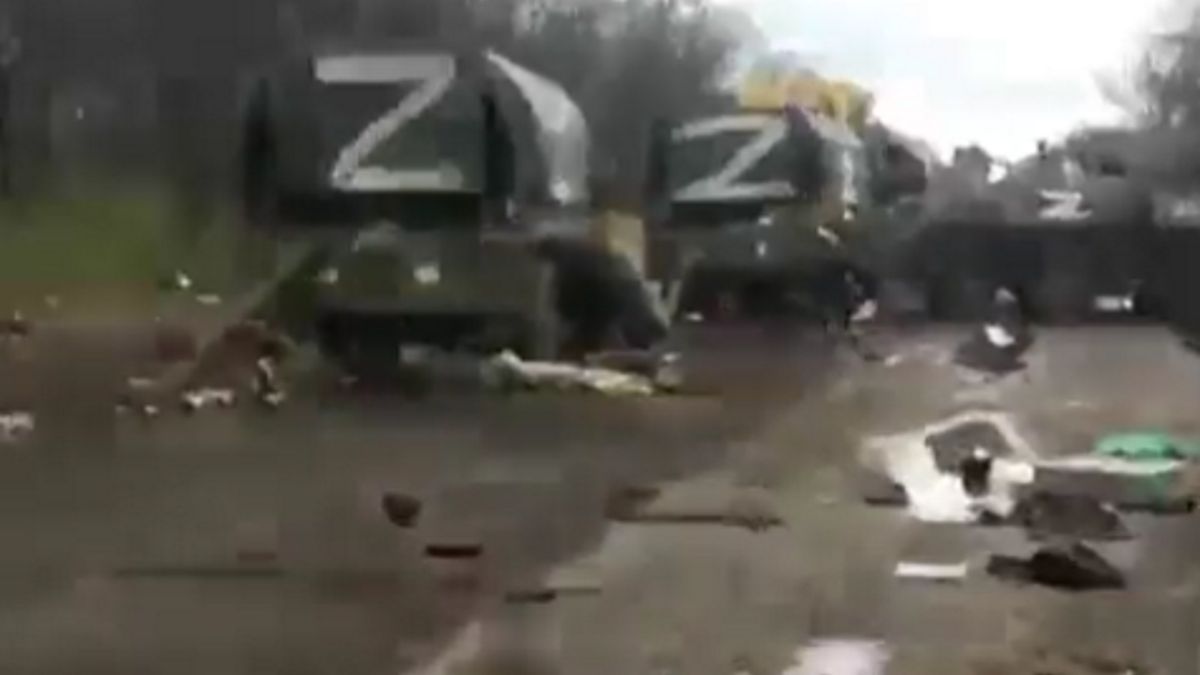 Dostawy Rosjan zniszczone