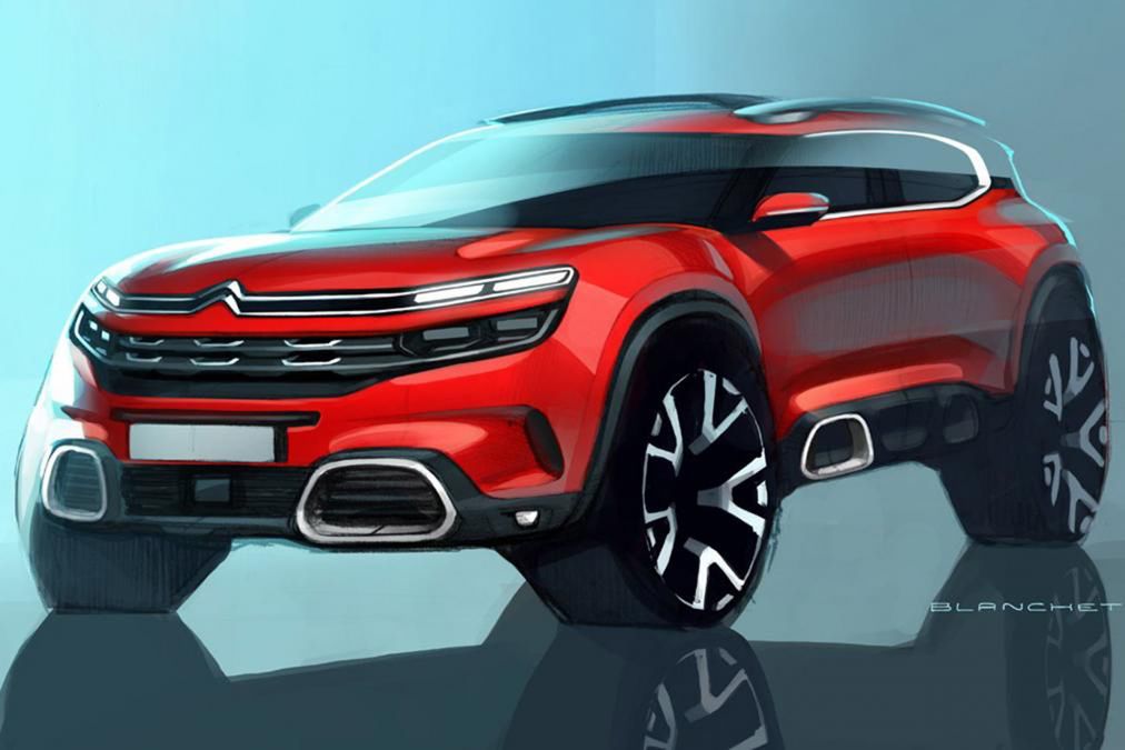 Futurystyczny SUV Citroëna zadebiutuje już w przyszłym miesiącu