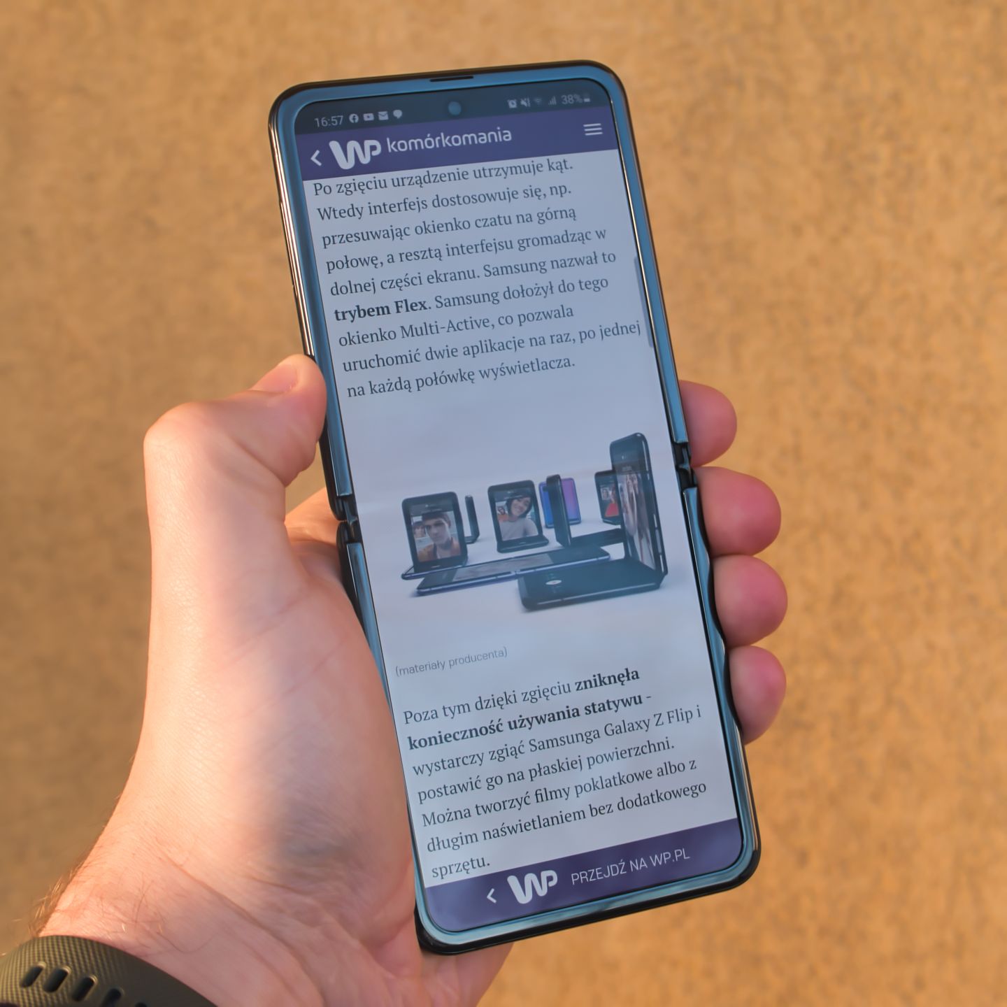 Galaxy Z Flip: test składanego smartfonu Samsunga 4