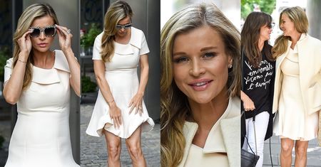 Joanna Krupa pokazała majtki pod studiem Dzień Dobry TVN (ZDJĘCIA)