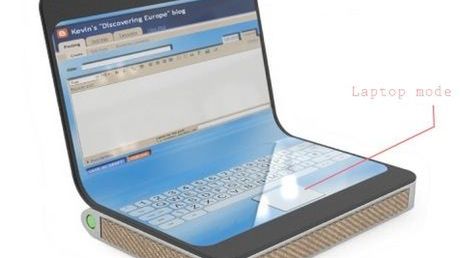 Laptop przyszłości z giętkim ekranem 1