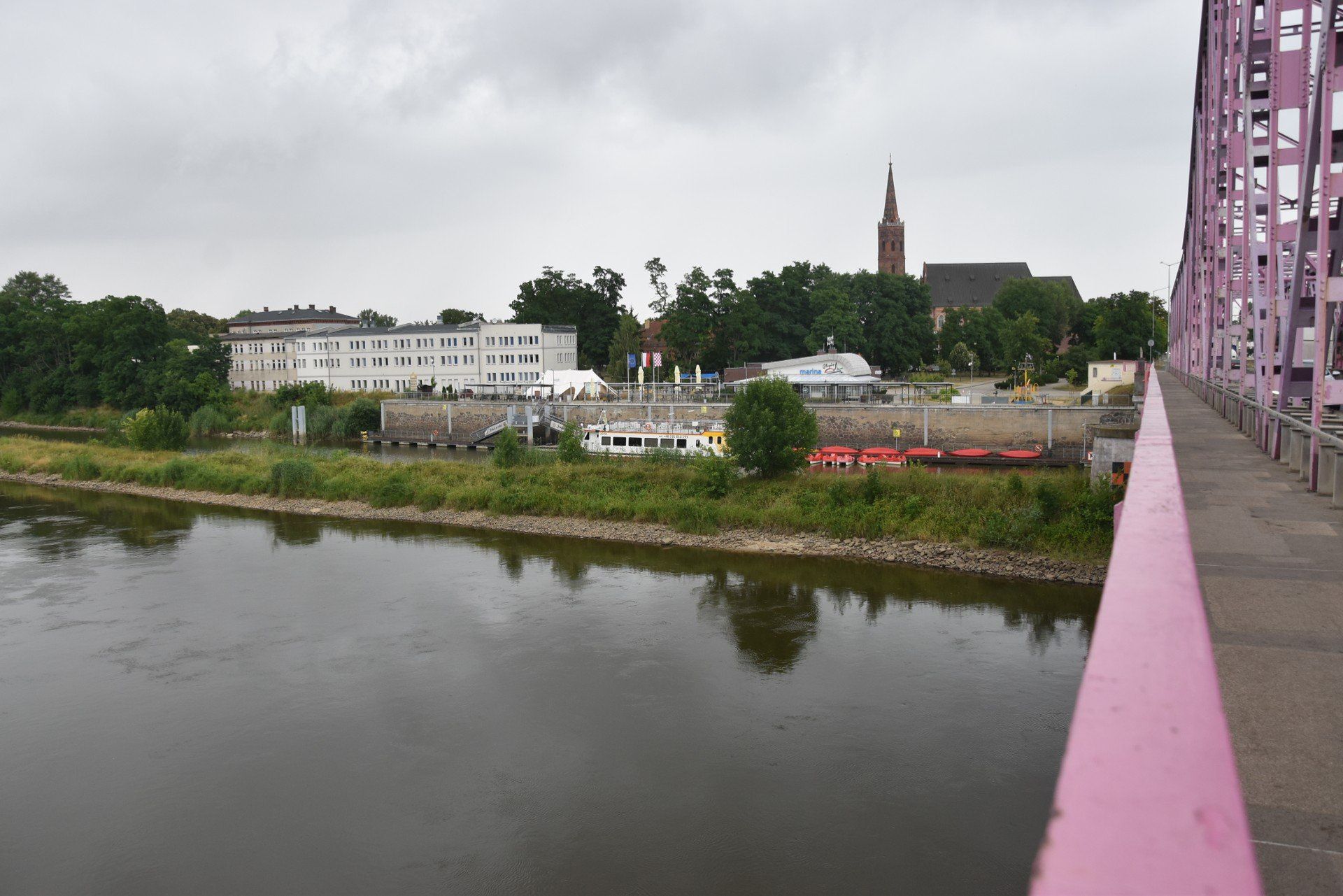 Odra w Głogowie