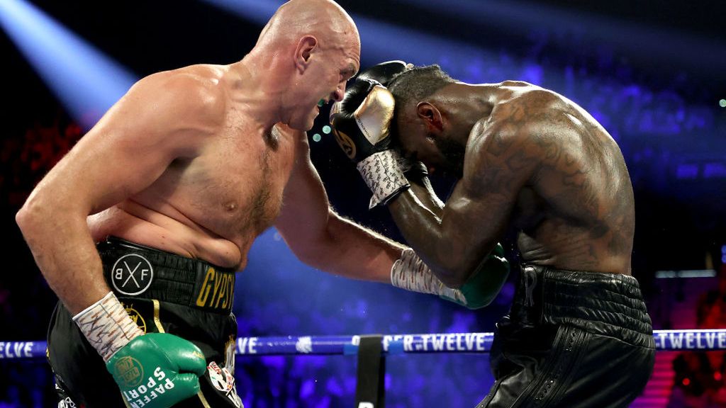 Zdjęcie okładkowe artykułu: Getty Images / Al Bello / Na zdjęciu: walka Tyson Fury vs Deontay Wilder
