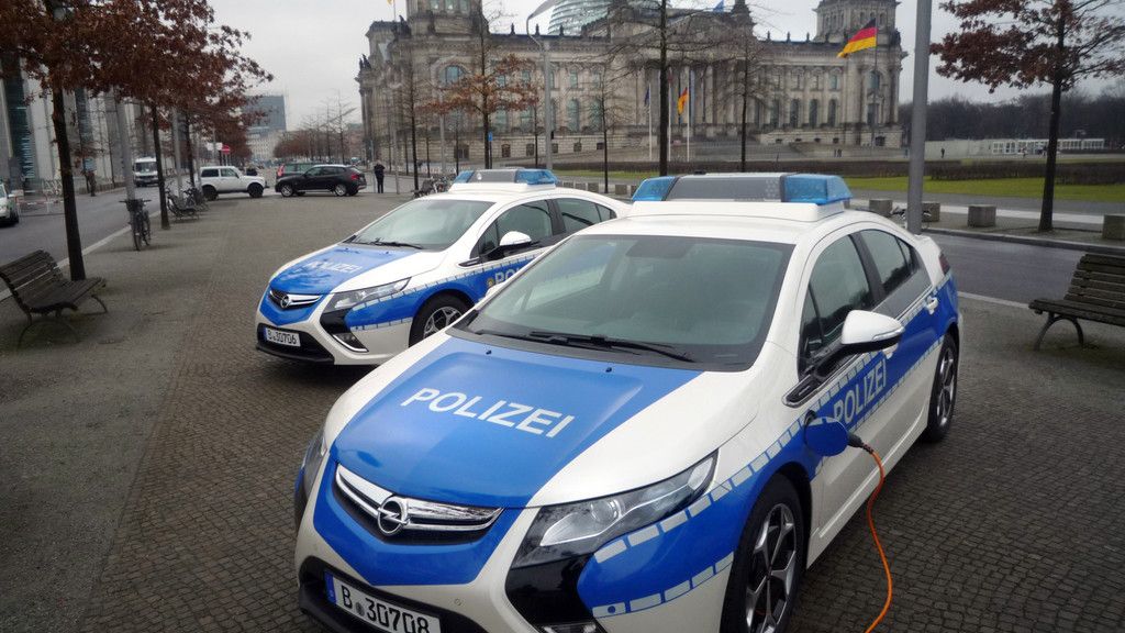 Opel Ampera w berlińskiej policji