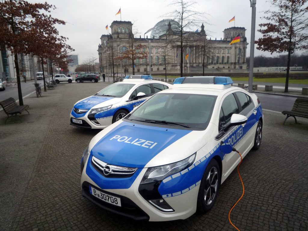 Opel Ampera w berlińskiej policji