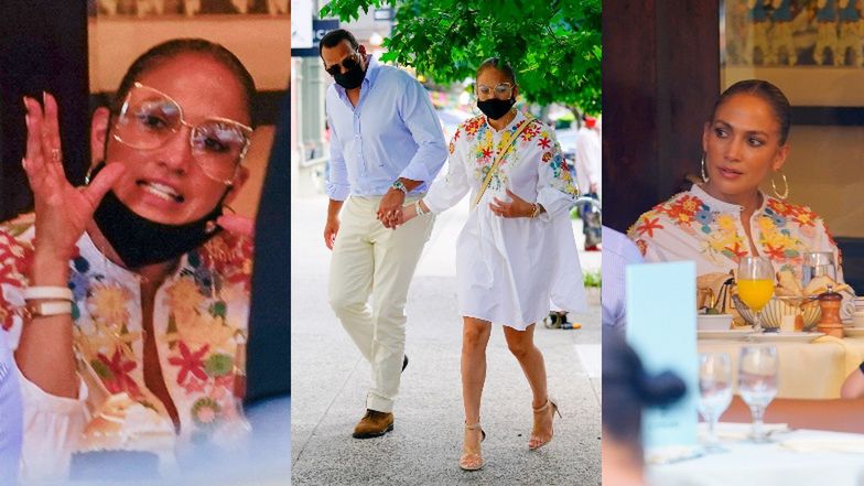 Jennifer Lopez i Alex Rodriguez idą do ulubionej restauracji gwiazd na Manhattanie