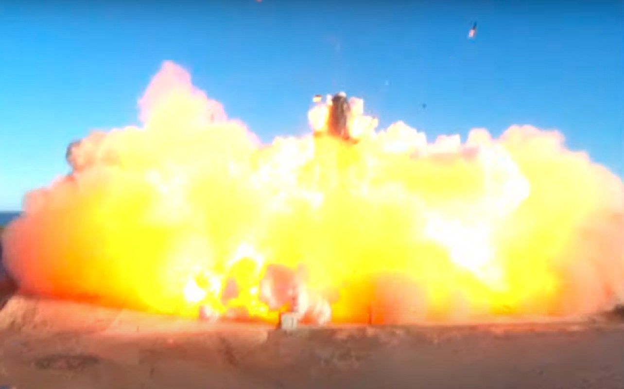 Eksplozja rakiety Starship SpaceX! Elon Musk zachwycony