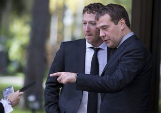 Facebook w Rosji. Zuckerberg rozmawiał z premierem Miedwiediewem