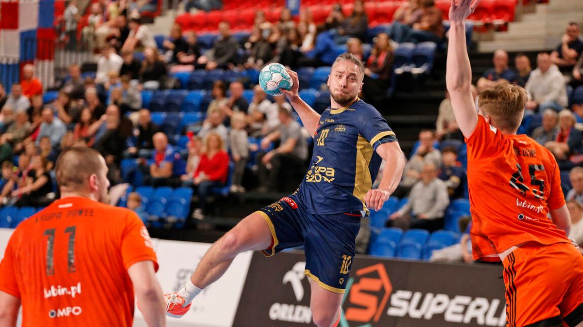 Materiały prasowe / Orlen Superliga / KS Azoty-Puławy / Kacper Adamski w akcji