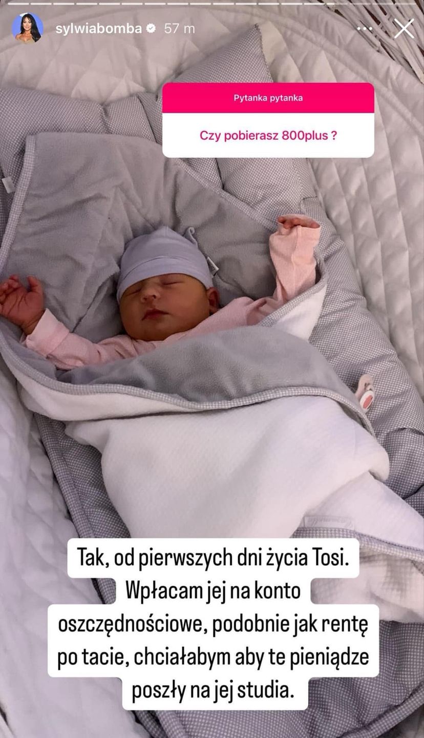 Sylwia Bomba przyznała, że pobiera 800+