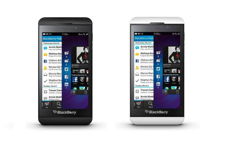 BlackBerry Z10 (fot. youtube.com)