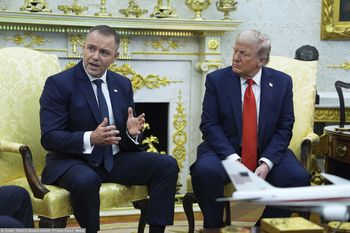 Pałac Prezydencki reaguje na słowa Trumpa: "Karol Nawrocki stoi po stronie polskiego żołnierza"