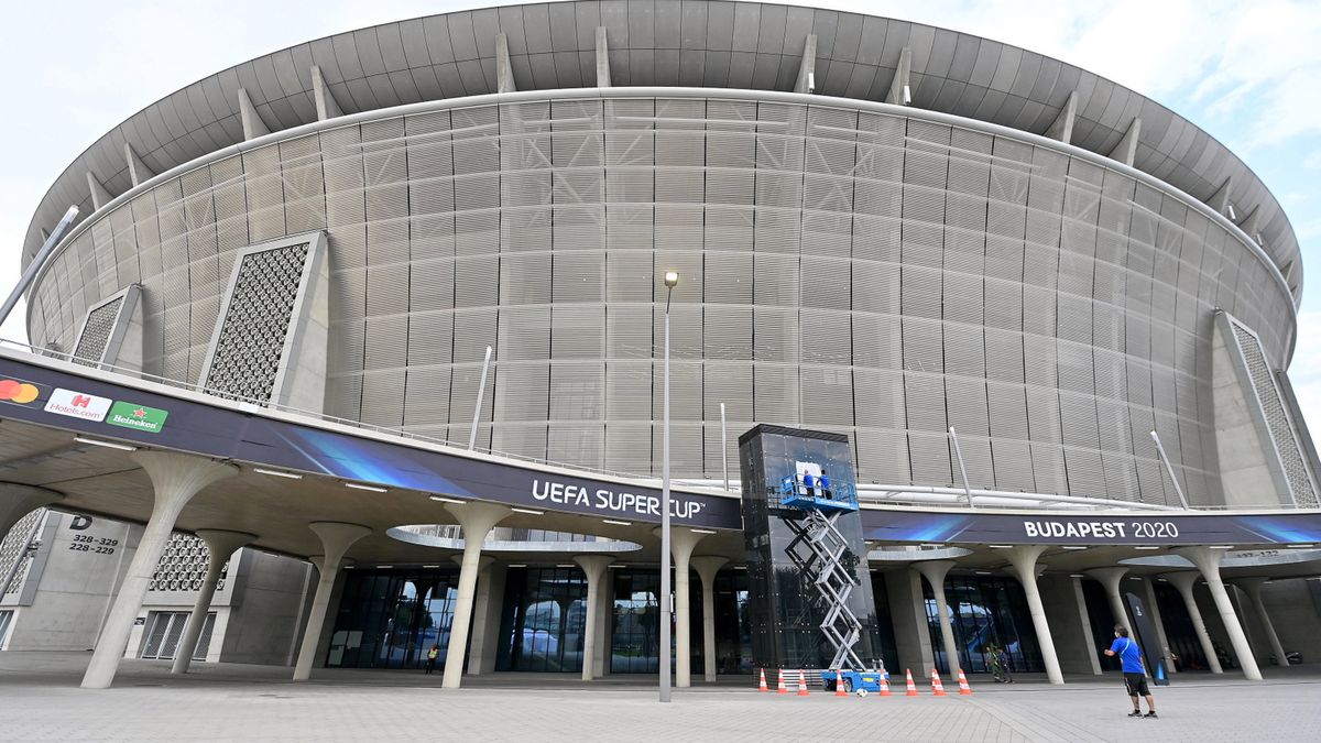 PAP/EPA / Tibor Illyes  / Na zdjęciu: Puskas Arena w Budapeszcie