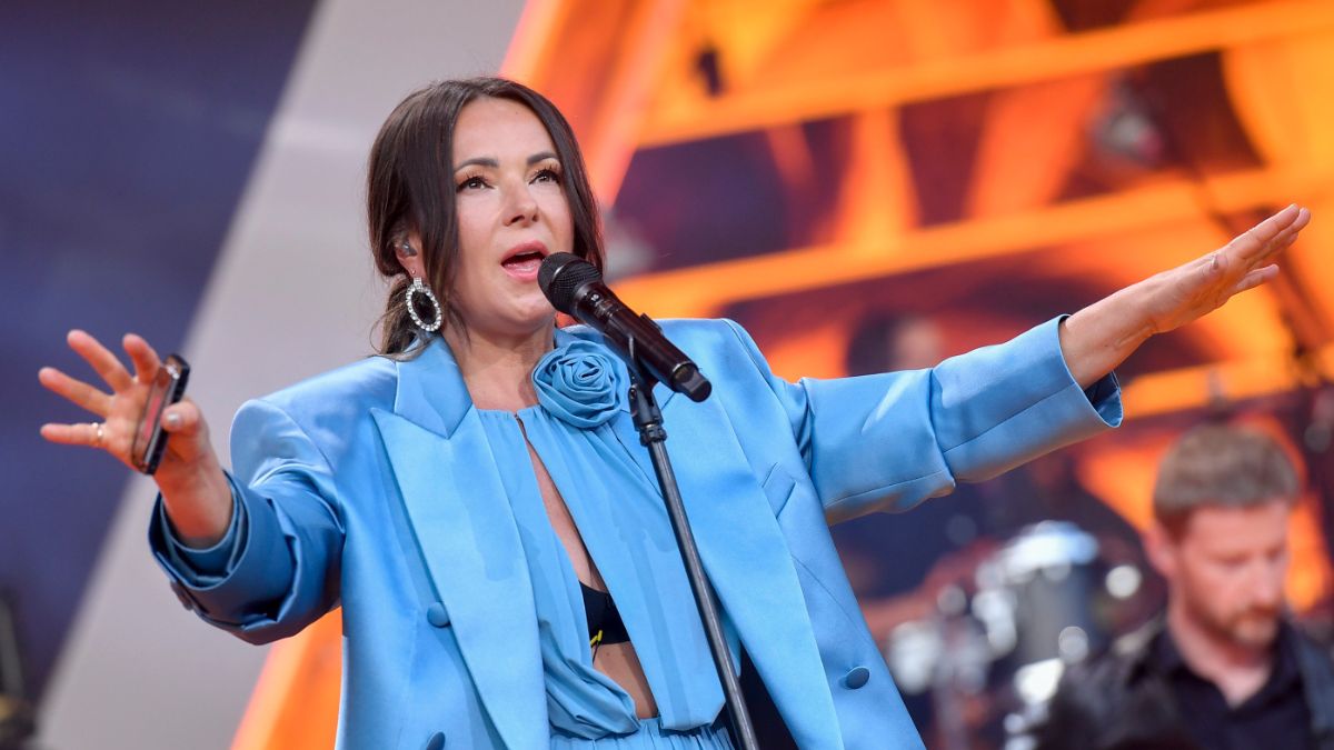 Kasia Kowalska na festiwalu w Opolu 