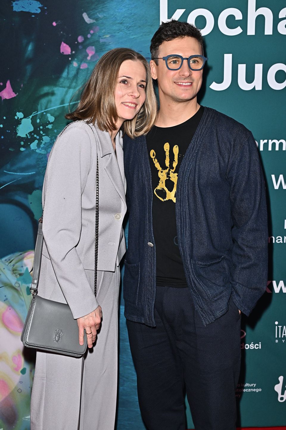 Mateusz Damięcki i Paulina Andrzejewska