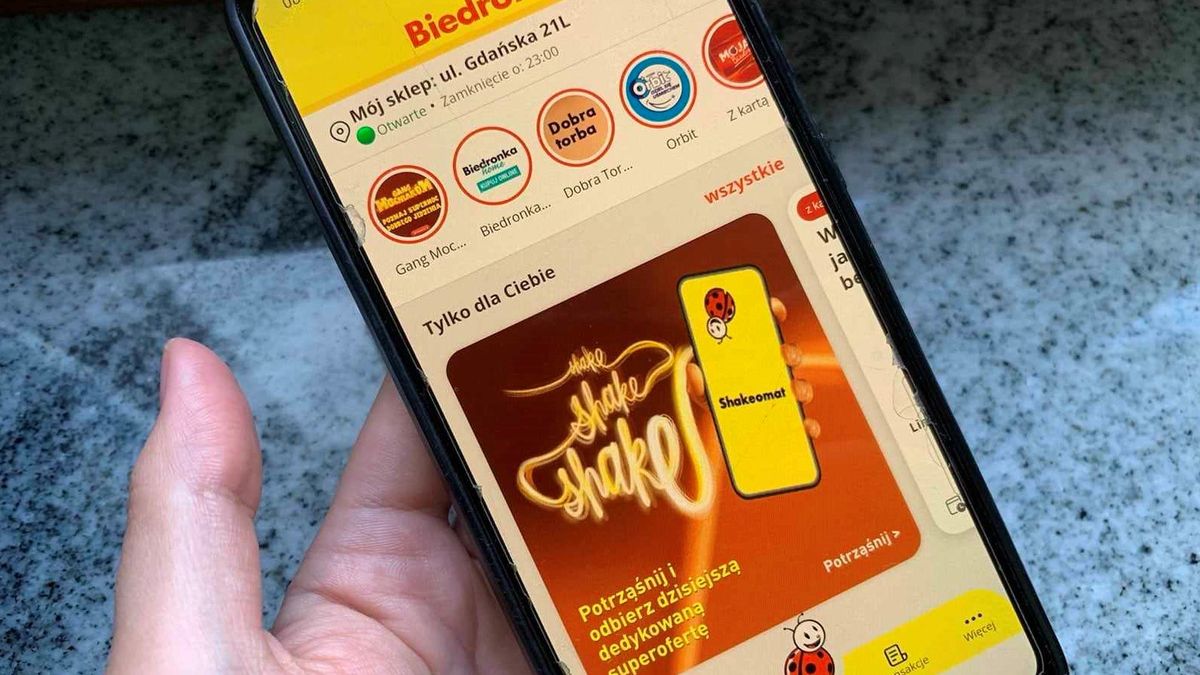 Ukryta funkcja karty "Moja Biedronka" 