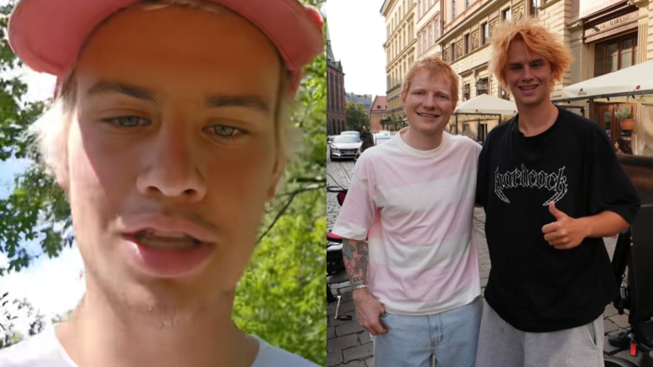 Wyzwania Łatwoganga podbijają internet. Kim jest influencer, który spotkał Eda Sheerana?
