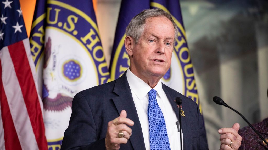 Speaker Pelosi and Bipartisan Congressional Delegation Speak On Liberation of Auschwitz Anniversary
WASHINGTON, DC - JANUARY 28: Representative Joe Wilson (R-SC) speaks about his experiences during a trip to Israel and Auschwitz-Birkenau as part of a bipartisan delegation from the House of Representatives on January 28, 2020 in Washington, DC. The liberation of the Nazi concentration camp at Auschwitz-Birkenau on January 27, 1945 is remembered all around the world this week on its 75th anniversary.  (Photo by Samuel Corum/Getty Images)
Samuel Corum