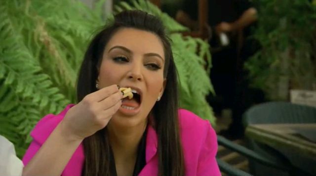 Kim Kardashian jest na detoksie. Może jeść frytki