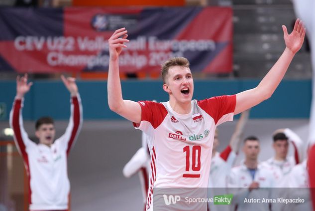 Na zdjęciu: Michał Gierżot podczas ME U-22