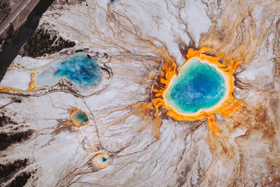 Gorące źródła Yellowstone