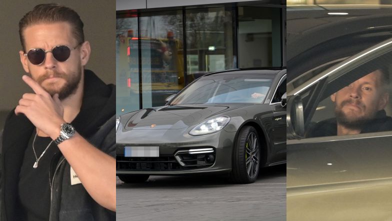 Sebastian Fabijański odbiera z salonu warte 700 TYSIĘCY ZŁOTYCH PORSCHE (ZDJĘCIA)