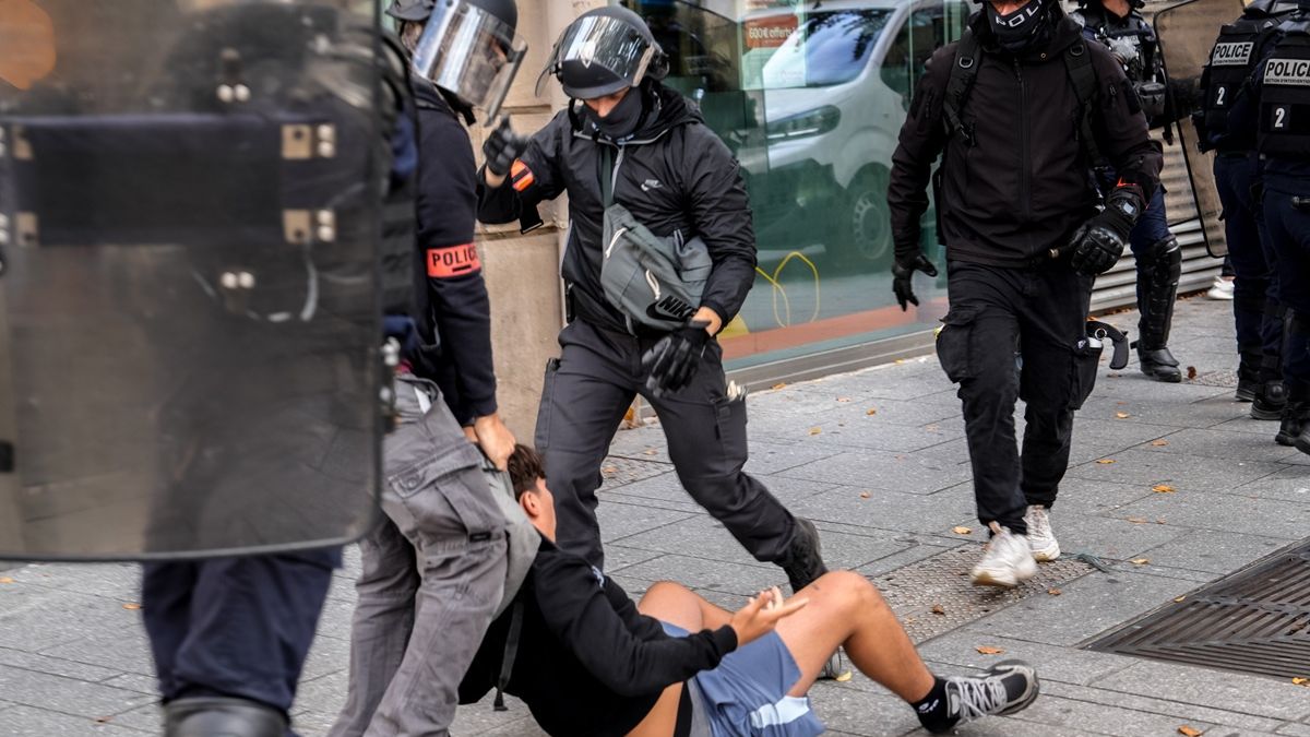 Protesty we Francji.