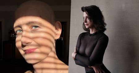 Przed i po. Aktorka zrobiła zdjęcie piersi, potem zgoliła głowę
