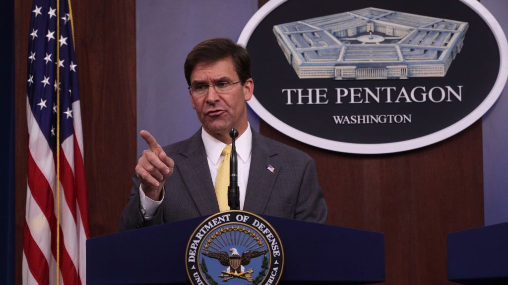 Koronawirus. Szef Pentagonu krytykuje Chiny.