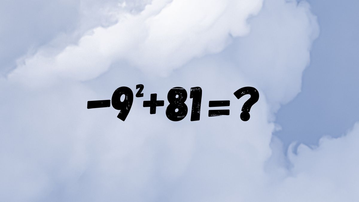 To równanie matematyczne miażdży każdego 