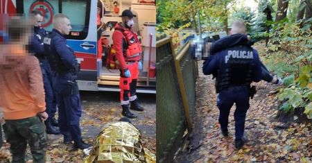 Sopot. Policjanci znosili pijane nastolatki ze wzgórza
