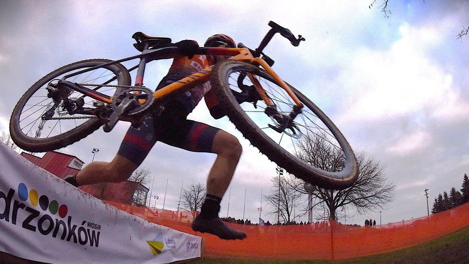 Kolarstwo przełajowe w Zielonej Górze Drzonkowie
