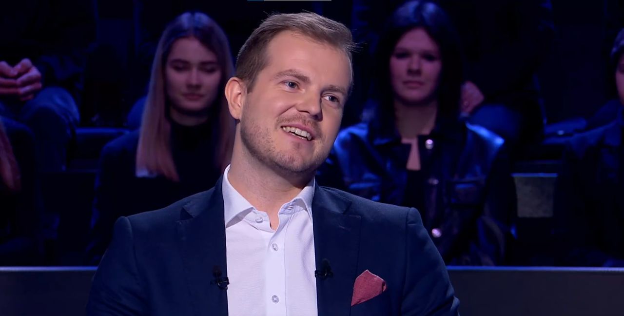 Rafał z Torunia w "Milionerach"