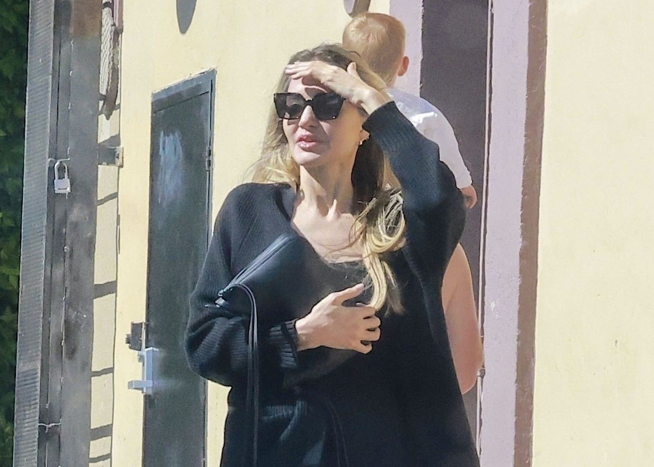Angelina Jolie w Los Feliz