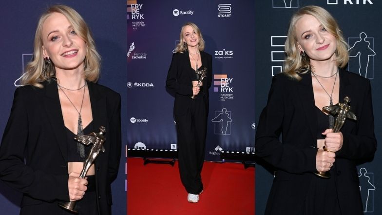 Fryderyki 2022. Gwiazdy pozują na czerwonym dywanie