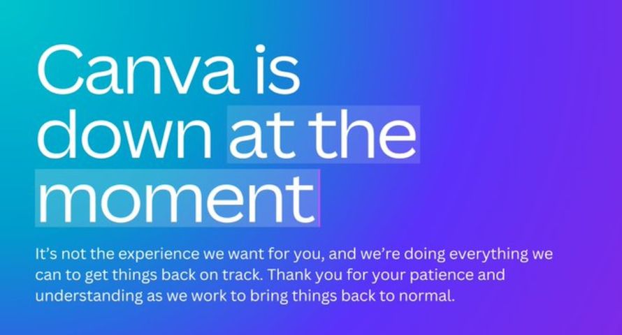 Globalna awaria programu Canva. Co się stało?