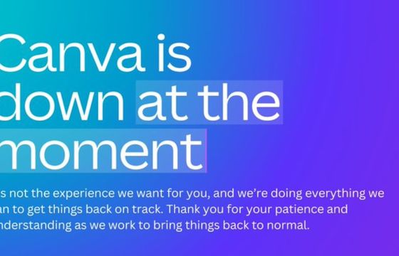 Globalna awaria programu Canva. Co się stało?