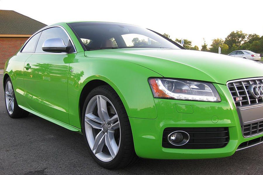 Audi S5  "Porsche Lime Green"