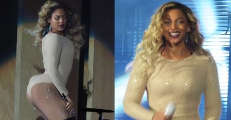 Pupa Beyonce w plastikowym kostiumie... (FOTO)