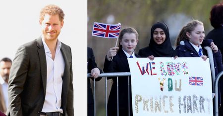 Książę Harry "śladami matki" odwiedza chorych na HIV. Diana byłaby dumna? (ZDJĘCIA)
