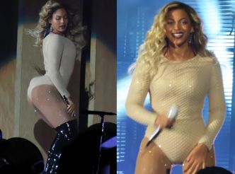 Pupa Beyonce w plastikowym kostiumie... (FOTO)