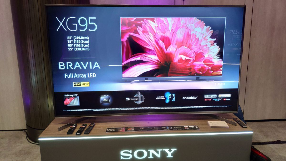 Sony lada moment rozpocznie sprzedaż nowych telewizorów Full Array LED 4K HDR z serii XG95