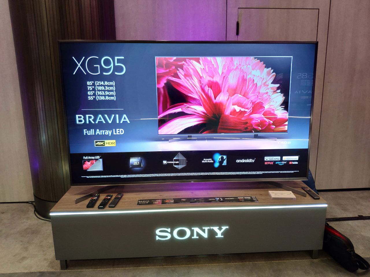 Sony lada moment rozpocznie sprzedaż nowych telewizorów Full Array LED 4K HDR z serii XG95