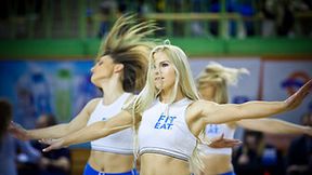 Cheerleaders Radom podczas trzeciego meczu play-off Rosy Radom z Polskim Cukrem Toruń (galeria)