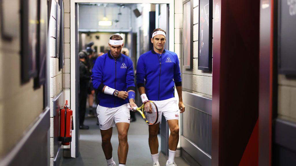 Getty Images / Clive Brunskill / Na zdjęciu: Roger Federer i Rafael Nadal