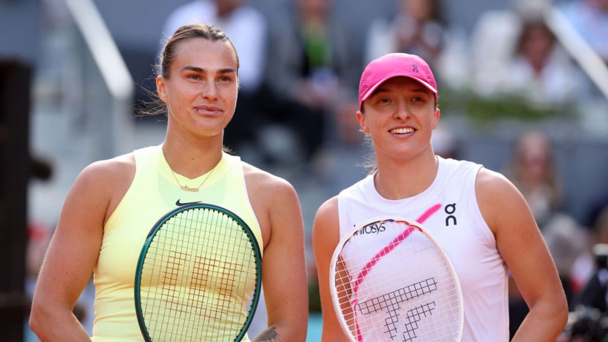Getty Images / Julian Finney / Aryna Sabalenka i Iga Świątek