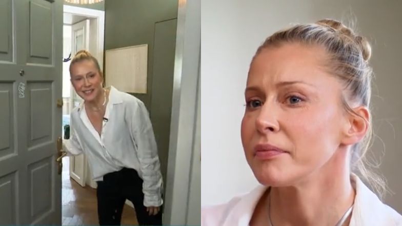 Tak mieszka Katarzyna Warnke. Pochwaliła się obrazem od byłej te