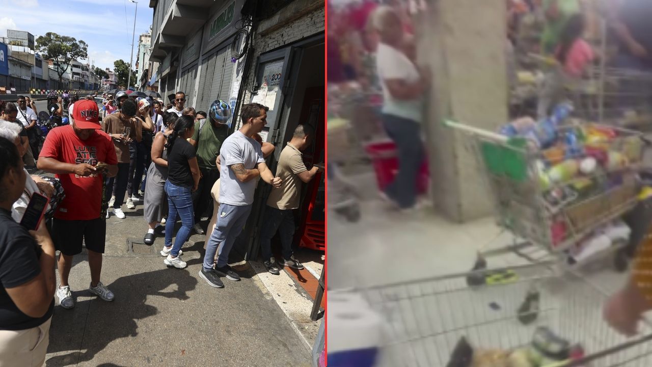 Chaos w Wenezueli. Mieszkańcy szturmują supermarkety